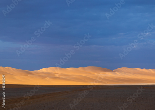 Dunes in Rub al Khali empty quarter desert, Najran Province, Khubash, Saudi Arabia photo