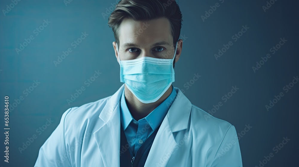 Portrait of male doctor Portrait of male doctor