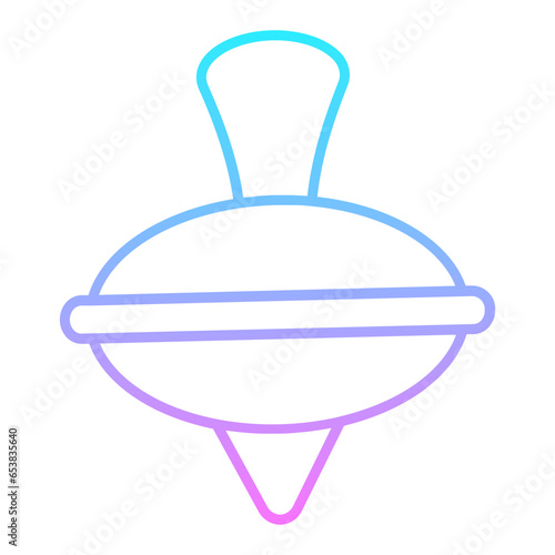 Spinner Gradient Icon