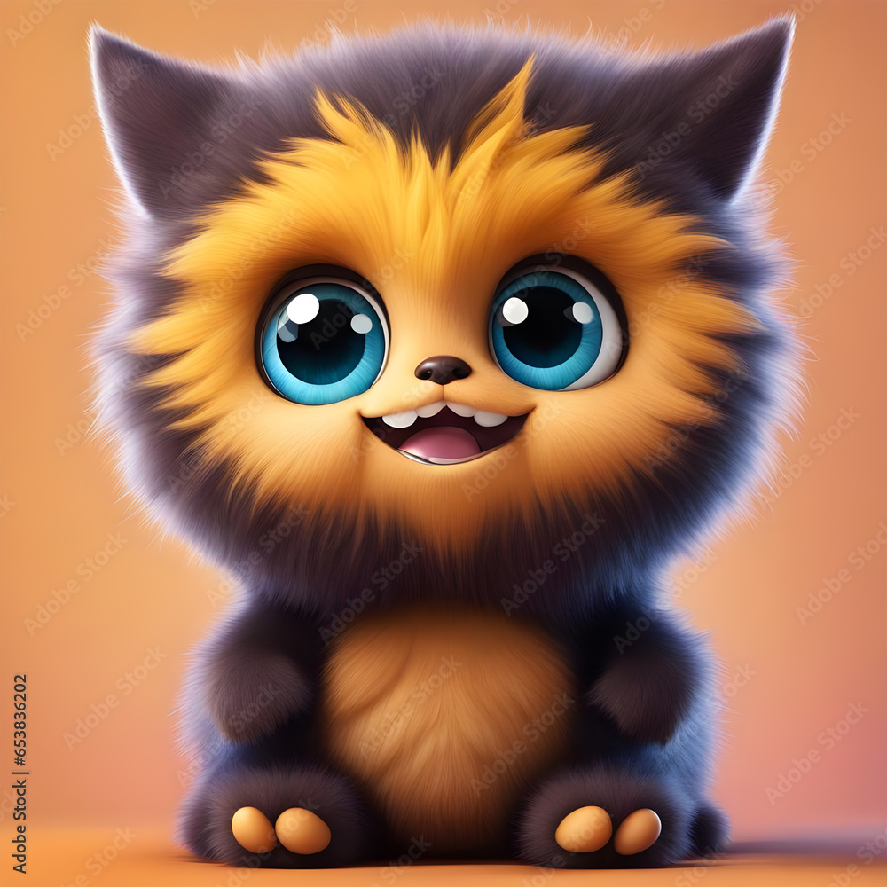 cute little monster smooth skin soft fur bright eyes cute little monster smooth skin soft fur bright eyes