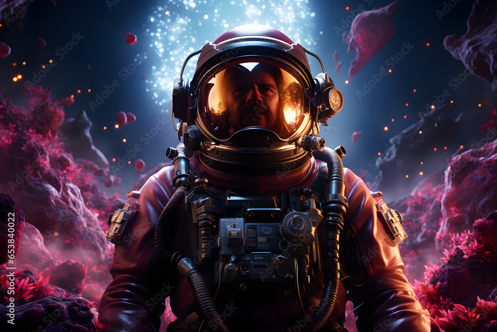 Astronauta en el espacio Astronauta en el espacio