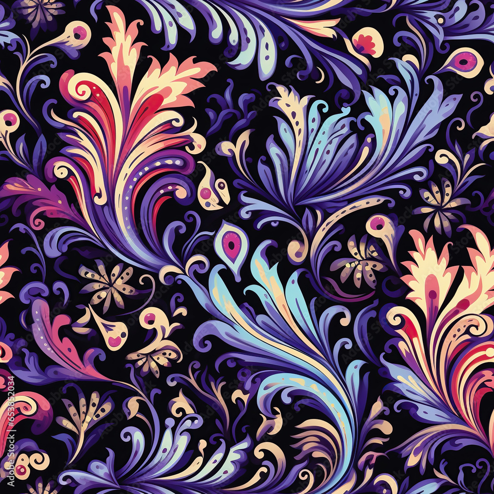 Batik seamless pattern, tile, traditional Batik seamless pattern, tile, traditional