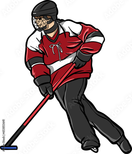 ringette athlete  sport player on ice 