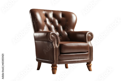 armchair isolated on white