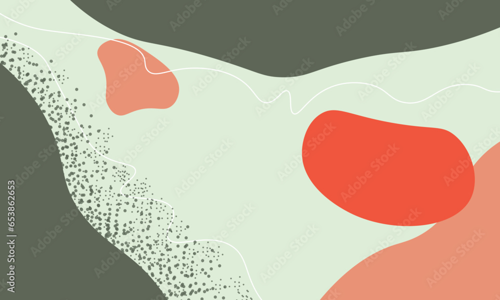 Abstract retro hand drawing background.
