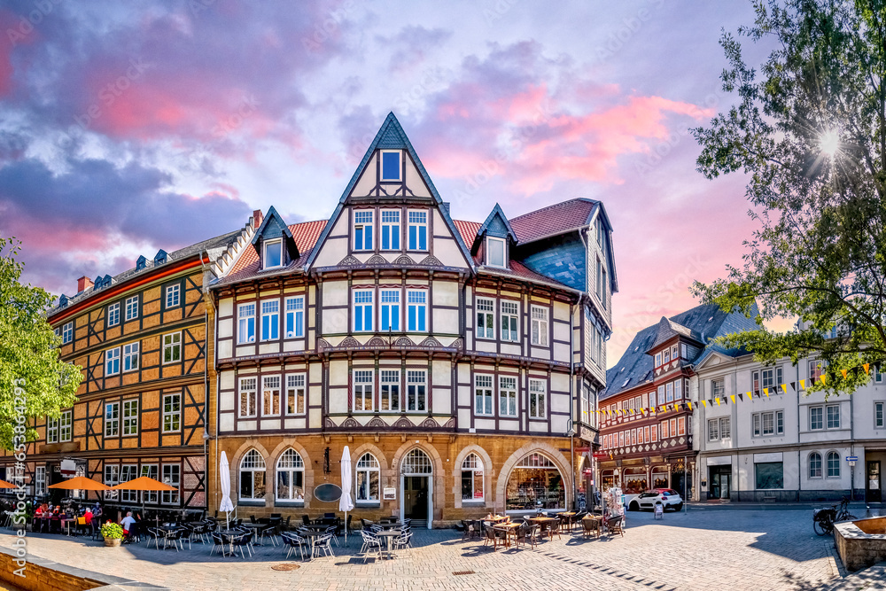Altstadt, Goslar, Niedersachsen, Deutschland 