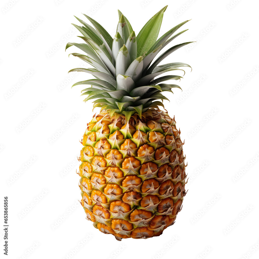 Fototapeta premium pineapple photo generative AI