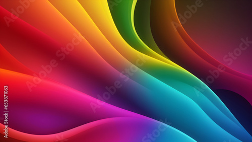 3d colorful background. 3d colorful vibrant background 85. generative ai