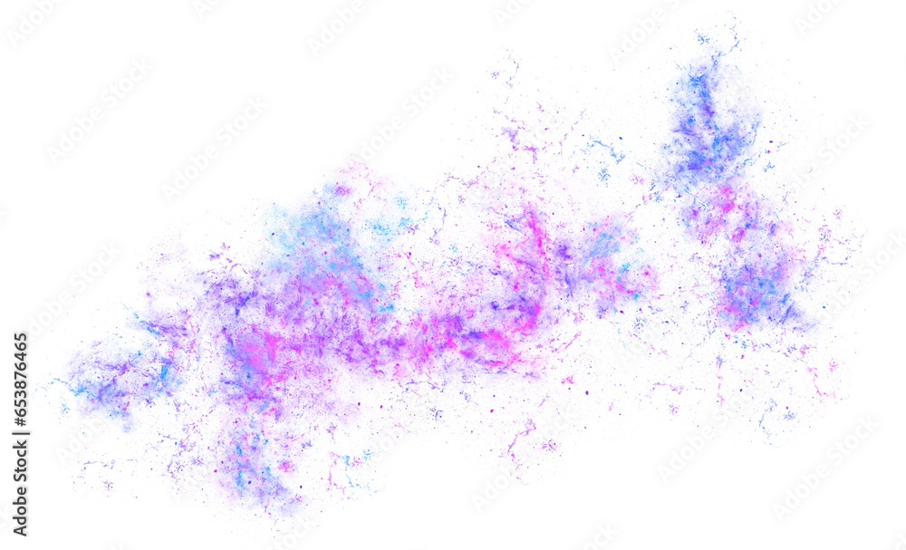 Blue Clouds Outer Nebula Galaxy PNG transparance background