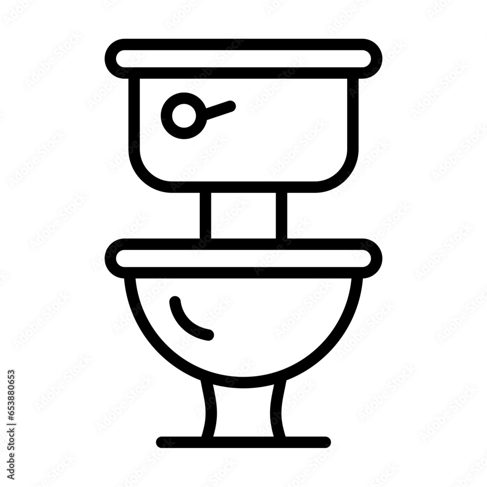 Outline Commode icon Outline Commode icon