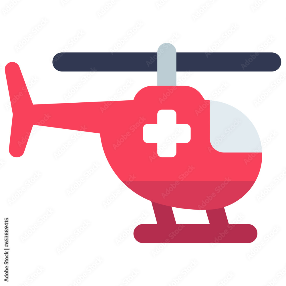Medical Helicopter Icon