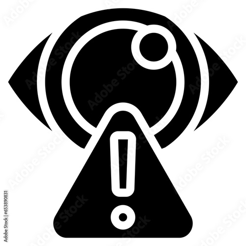 Vision Warning Icon