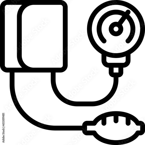 Blood Pressure Test Equipment Icon