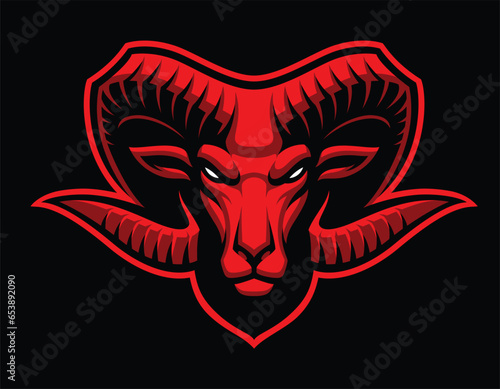 ram vector mascot