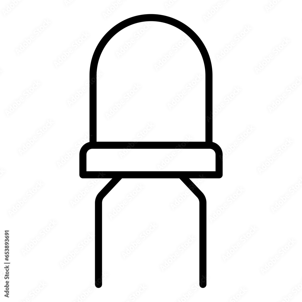 Outline Led icon Outline Led icon
