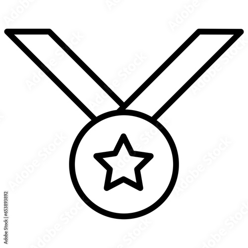 Outline Medal icon