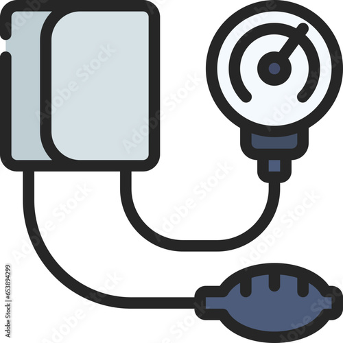 Blood Pressure Test Equipment Icon