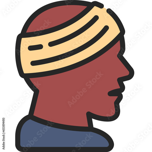 Head Injury Bandages Icon
