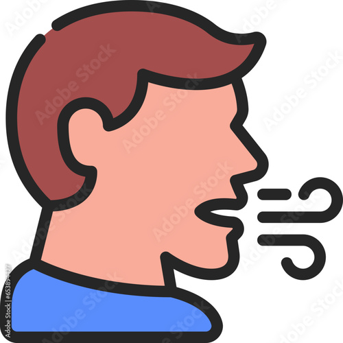 Breathing Test Icon
