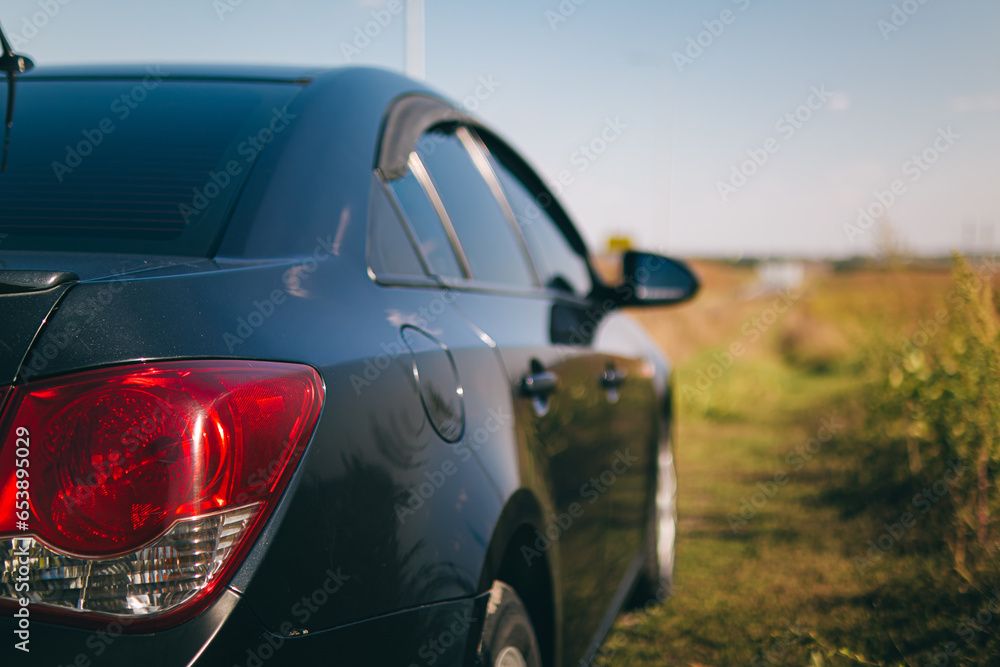 Automotive theme.Rent a car.Car side view mirror.View of the side of the car body.The auto is in a beautiful place.Car mirror.Auto enthusiast.quality photo.Wallpapers.auto theme.
auto in the field.