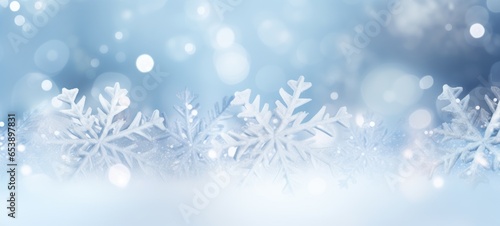 snow snowflakes cold winter frozen background texture  ai