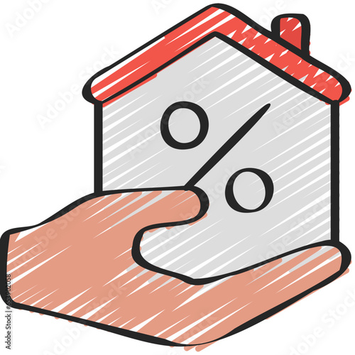 Give Mortgage Rate Icon