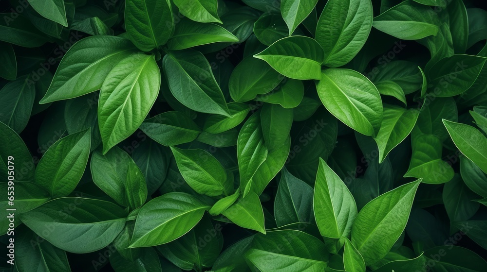 Nature's green leaves texture, ideal for phone screensavers and computer backgrounds Stock
