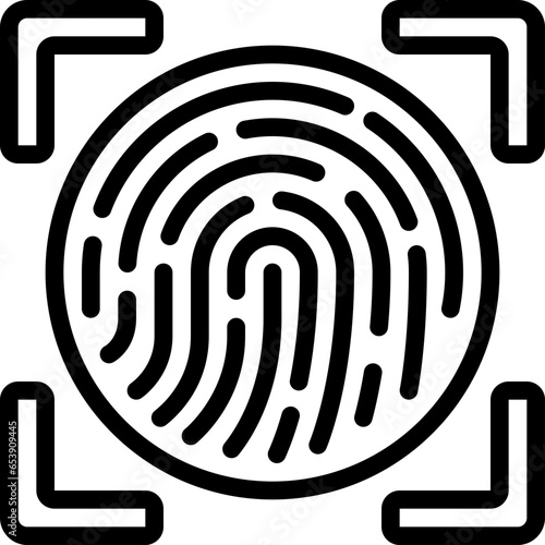 Finger Print Capture Icon