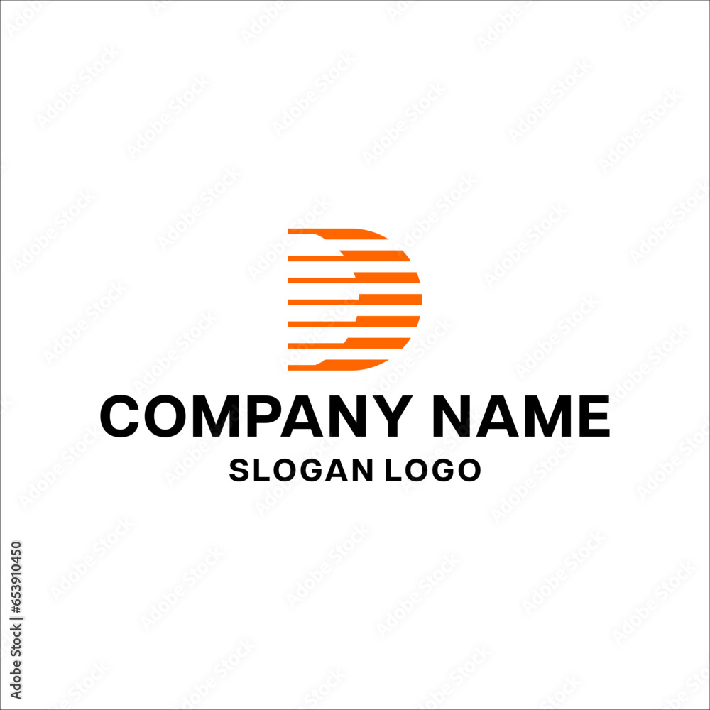 Modern Initial Letter D Data Digital with Square Dots Link Connection Network Futuristic Icon Apps logo design Modern Initial Letter D Data Digital with Square Dots Link Connection Network Futuristic Icon Apps logo design