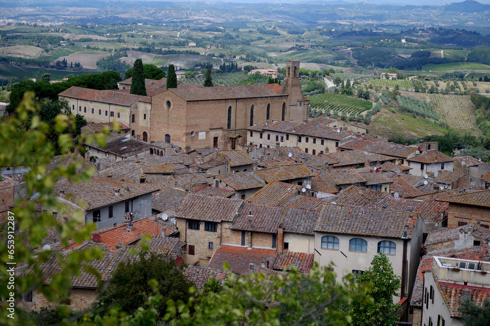 Tuscany rooftops 