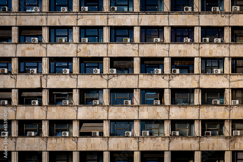 The beauty of a decayed office colossus