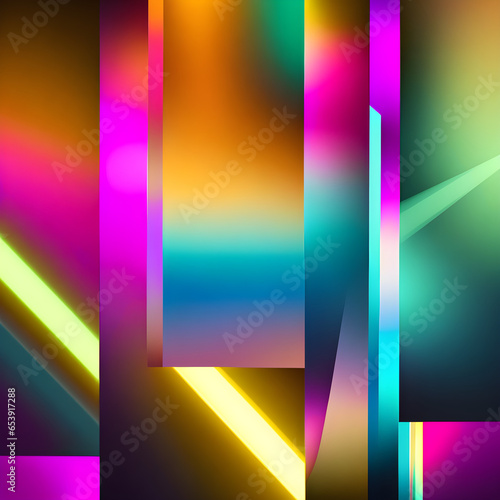 abstract futuristic colorful neon background 