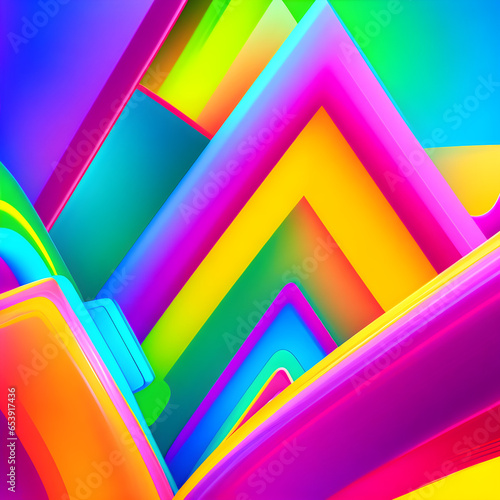 abstract futuristic colorful neon background 
