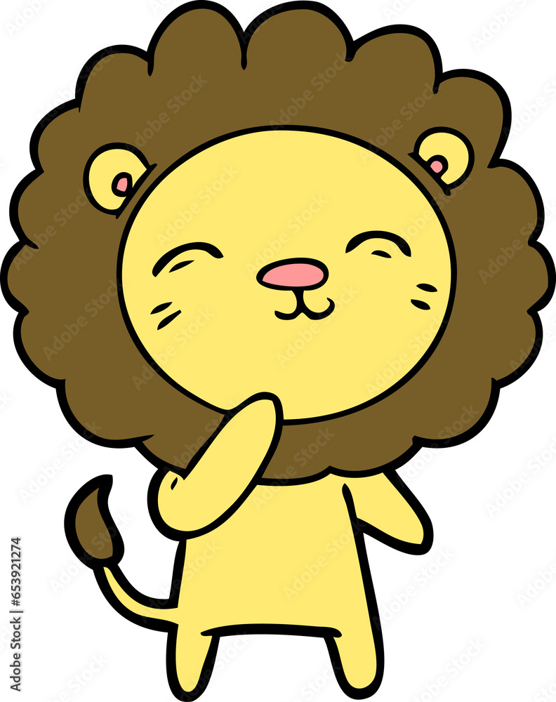 cartoon lion cartoon lion