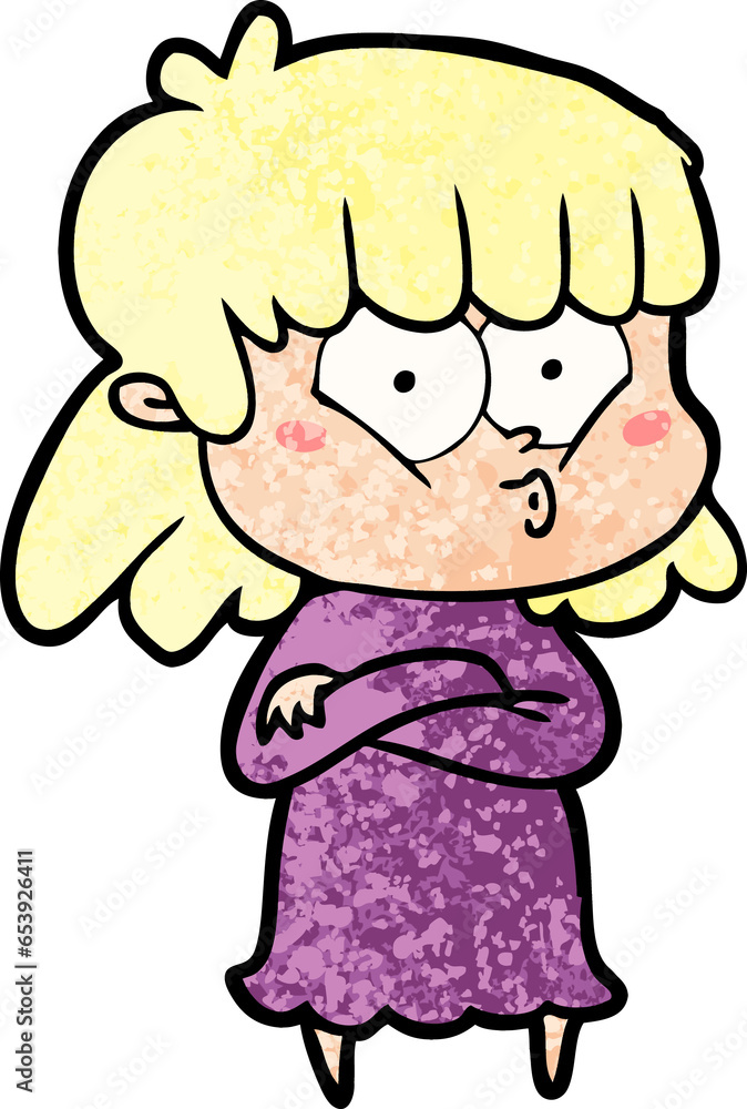 cartoon whistling girl cartoon whistling girl