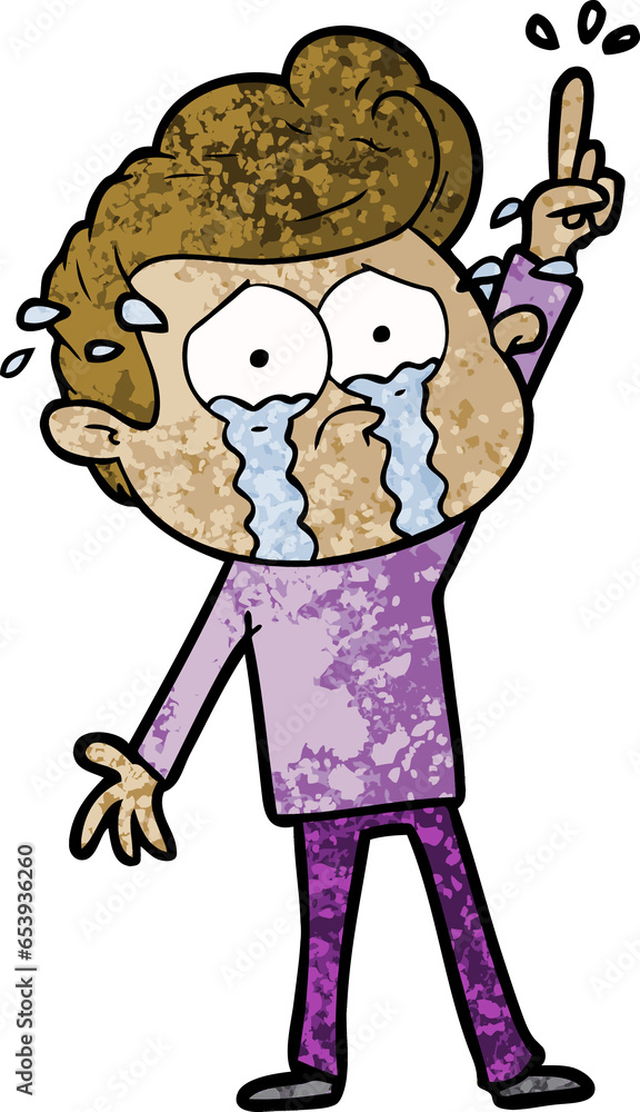 cartoon crying man trying to ask a question cartoon crying man trying to ask a question