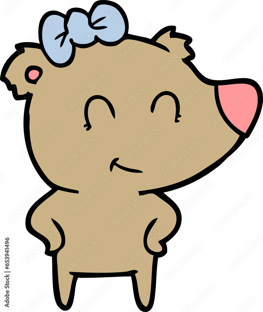 female bear cartoon female bear cartoon