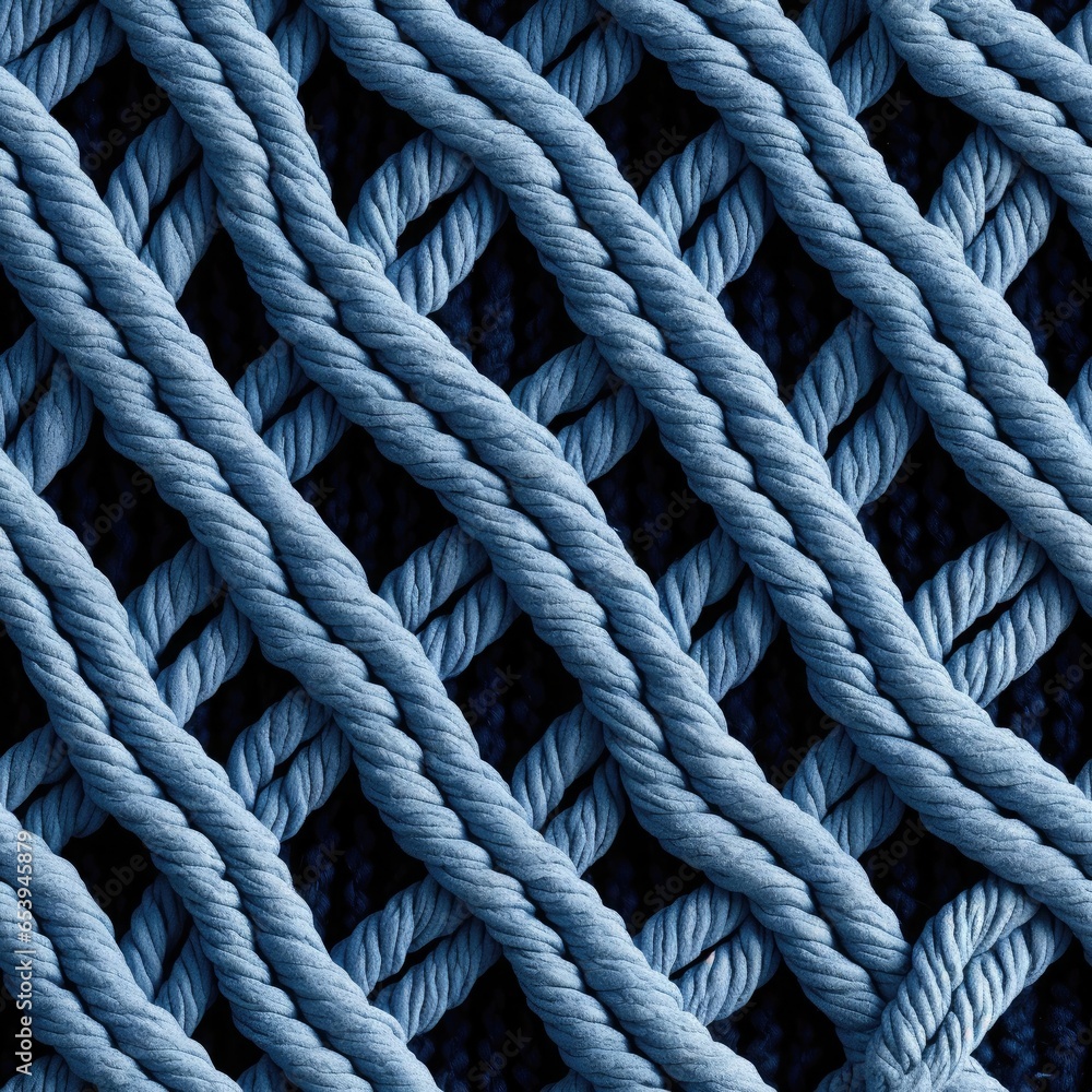 Seamless pattern of ropes and twines twisted and platted into an interesting arrangement. Seamless pattern of ropes and twines twisted and platted into an interesting arrangement.
