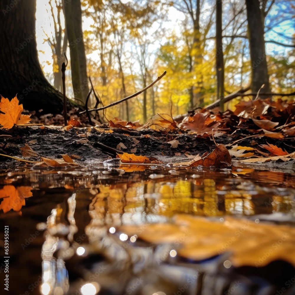 Forest in autumn Forest in autumn