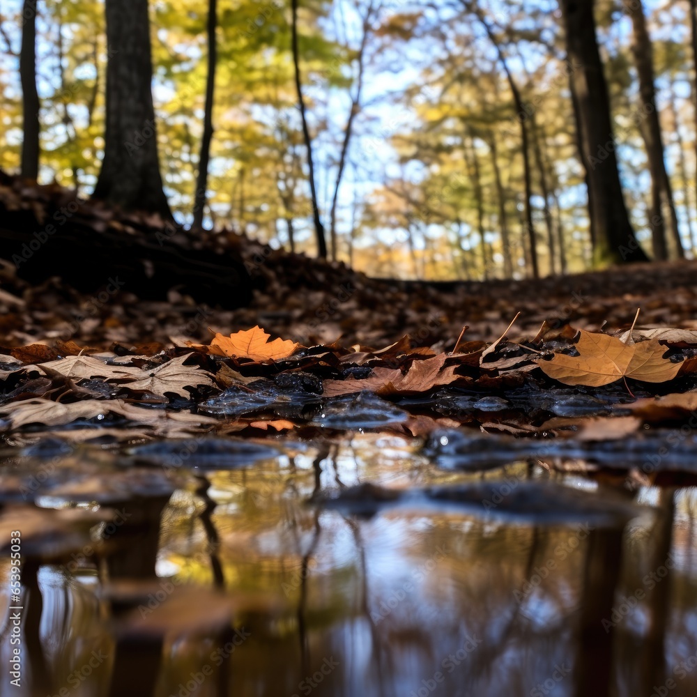 Forest in autumn Forest in autumn