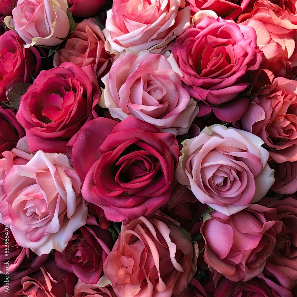 Fototapeta premium Bouquet of roses