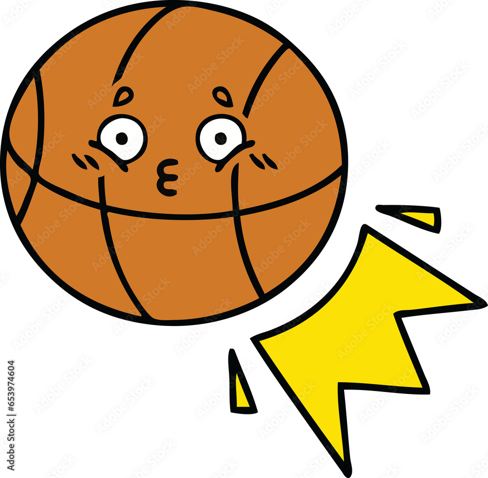 cute cartoon of a basketball cute cartoon of a basketball