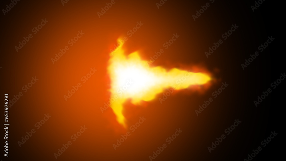Muzzle Flash Overlay Generator Stock Template | Adobe Stock
