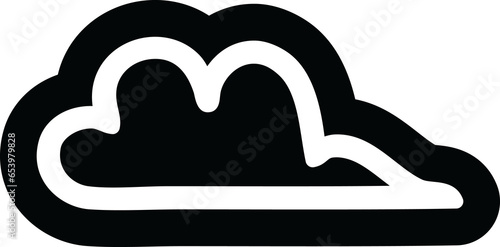 weather cloud icon symbol