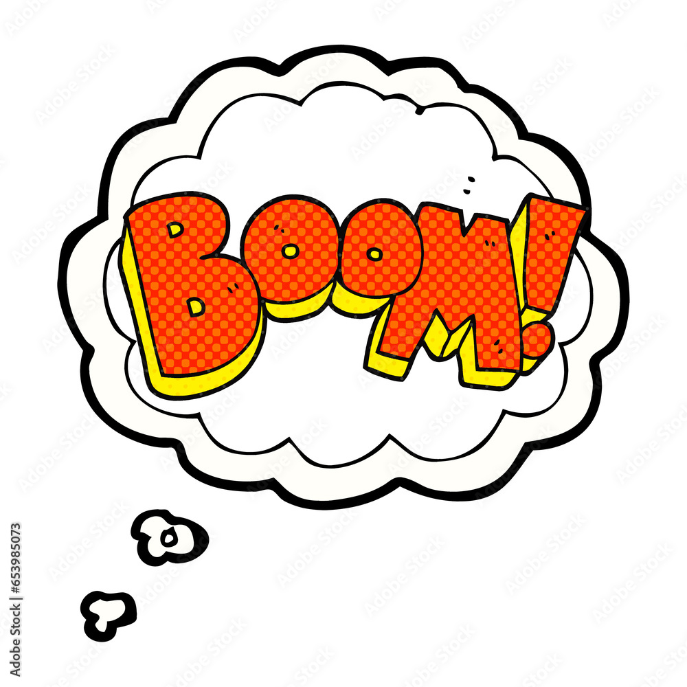 freehand drawn thought bubble cartoon boom freehand drawn thought bubble cartoon boom