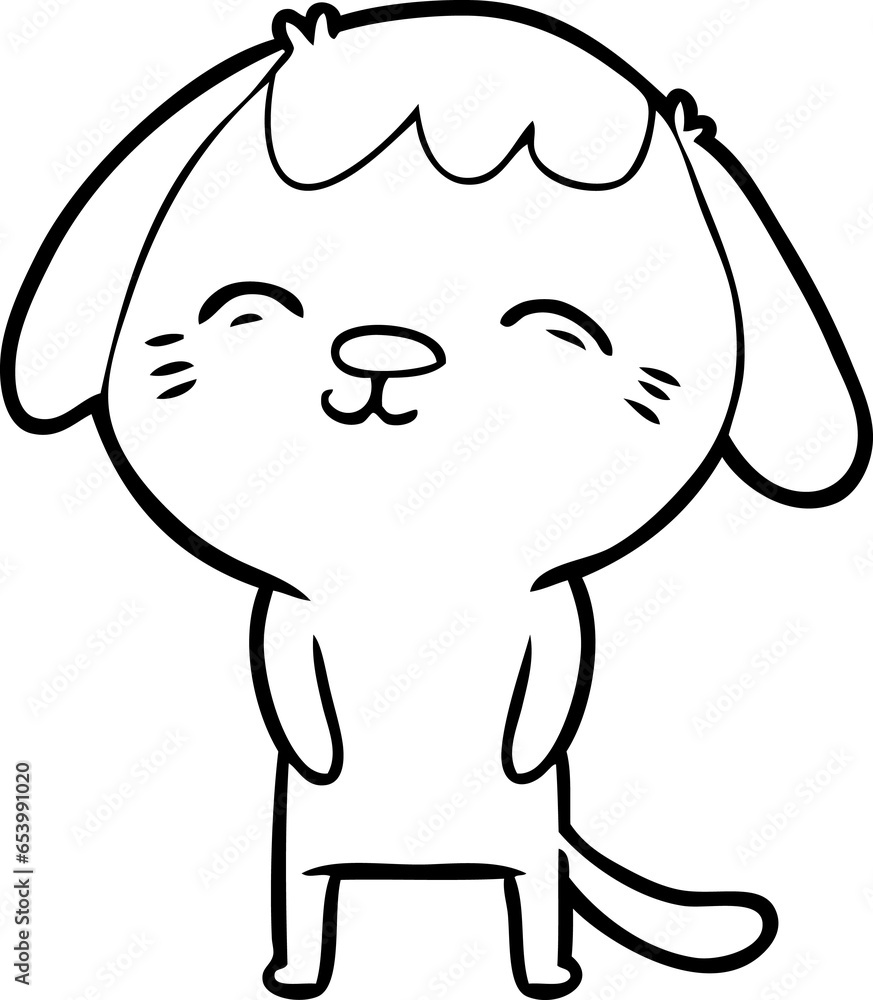 happy cartoon dog happy cartoon dog