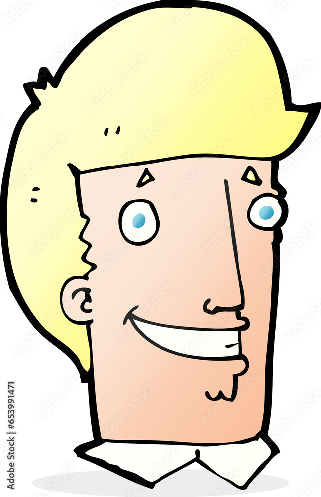 cartoon happy man cartoon happy man