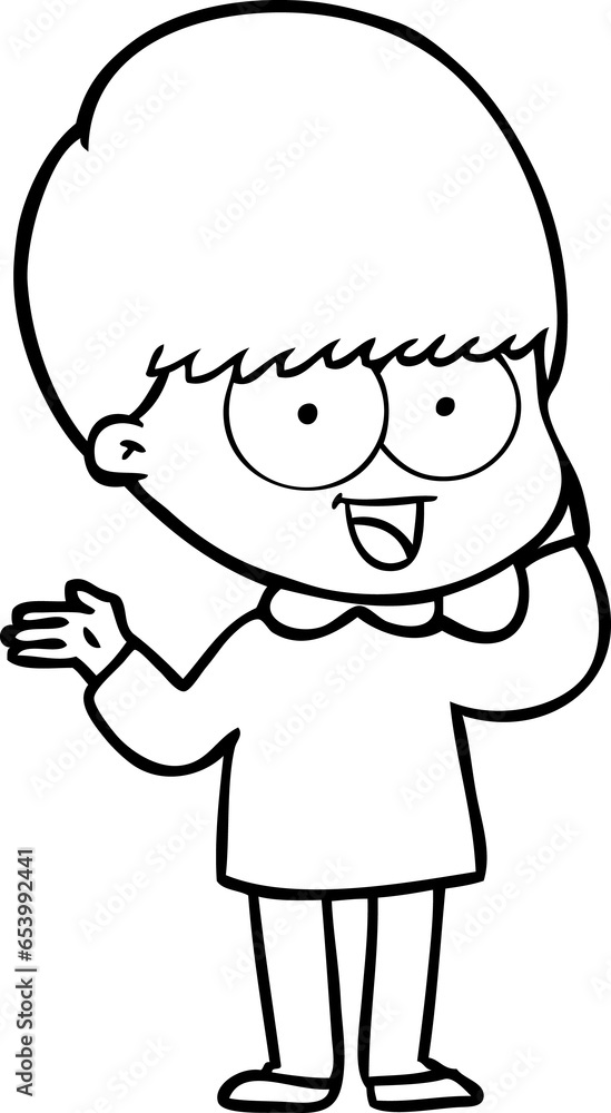 happy cartoon boy happy cartoon boy