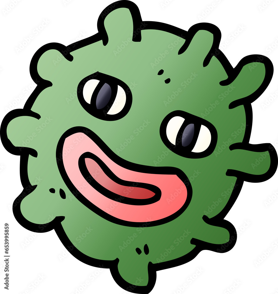 cartoon doodle funny germ cartoon doodle funny germ