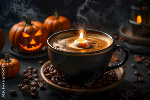 Halloween coffee